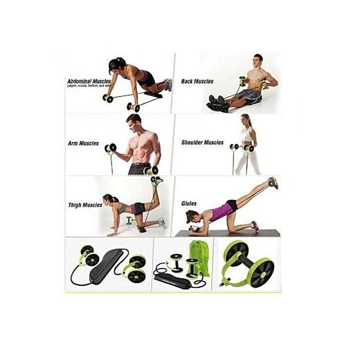 Revoflex Xtreme Home Total Body Fitness Gym, Abs Trainer, Resistance Exercise Abdominal Trainer, Body Resistance Workout Training Toning Machine