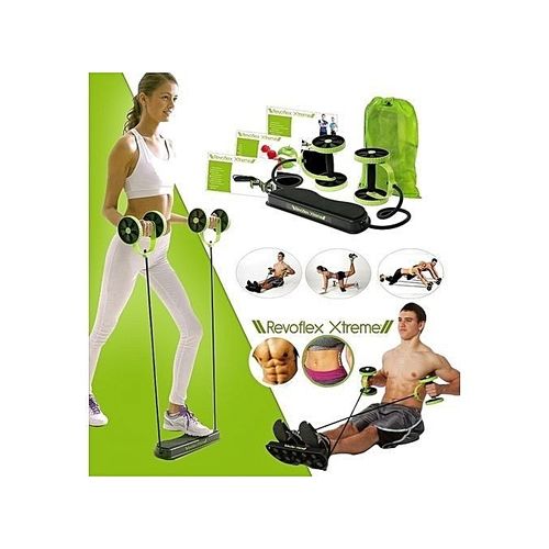 Revoflex Xtreme Home Total Body Fitness Gym, Abs Trainer, Resistance Exercise Abdominal Trainer, Body Resistance Workout Training Toning Machine