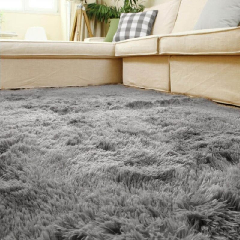 Smooth Fur Rug Fluffy Carpet