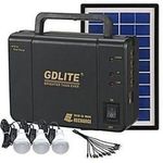GDLITE GD 8006 - Solar Panel, LED lights and phone charging Kit