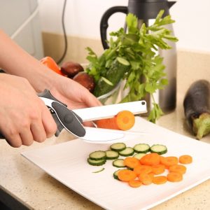 Clever cutter/2-in-1 knife