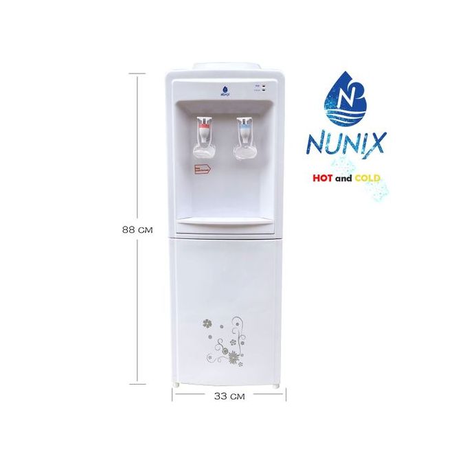 The Nunix Hot and Normal Cold Free Standing Water Dispenser