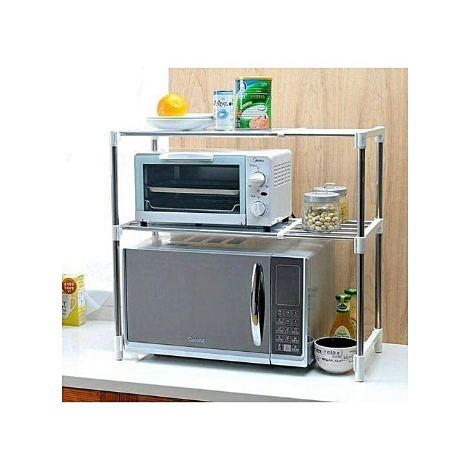 Multi-functional Microwave Oven Shelf Rack